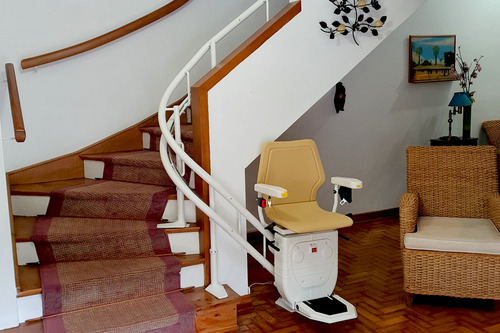 Srm Bespoke Infinity Curved Stair Lift - Capacity: 125 Kg
