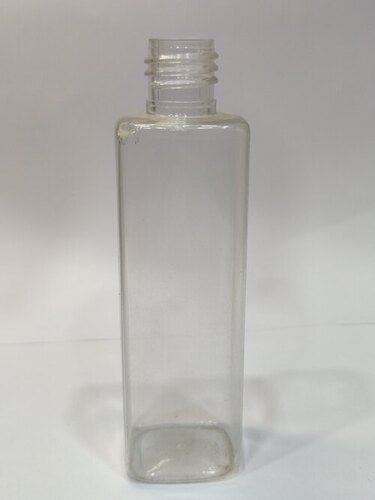 100ml Clear Square Pet Bottle