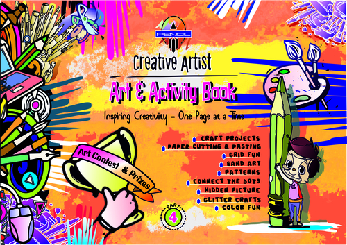 Kids Activity Book - Crystal Clear Printing, Rectangle Shape | Ideal for Gifting with Timely Delivery