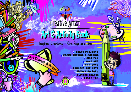 Creative Artist- Art And Activity Book (Part-A) - Binding: Perfect Bound