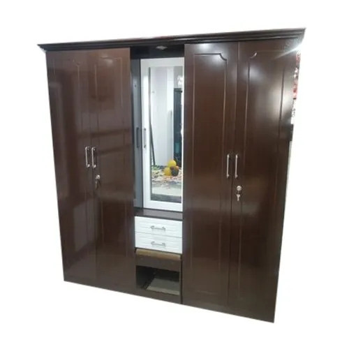 Designer Wooden Almirah With Morror