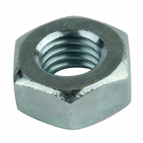 Steel Hex Nut - Color: Silver
