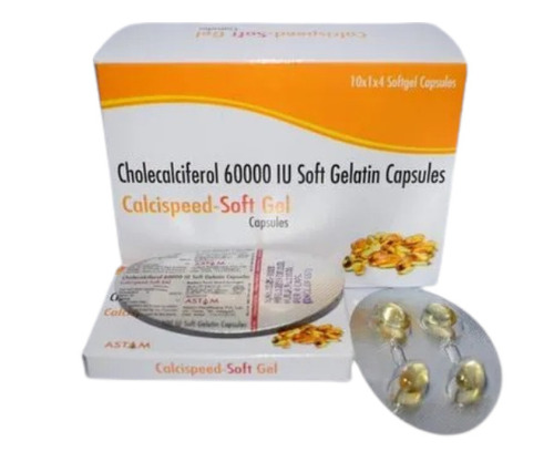 60000 IU Cholecalciferol Softgel Capsules