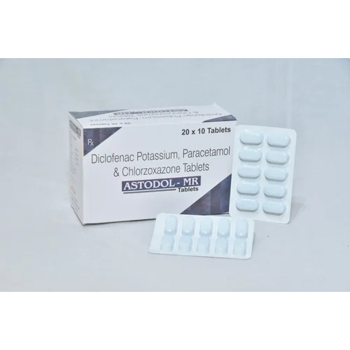 Dicolofenac Potassium Paracetamol And Cholorzoxazone Tablets