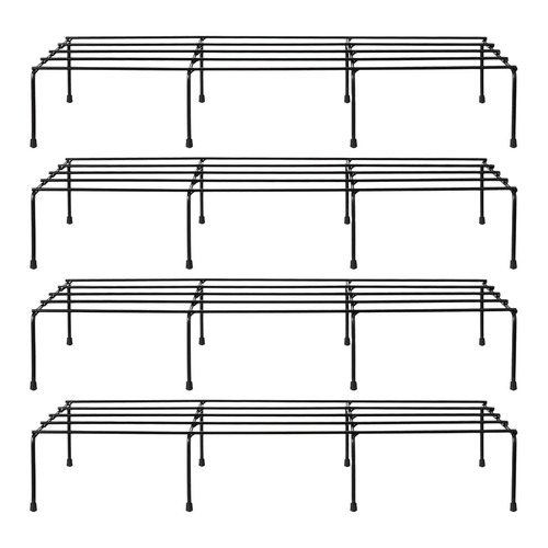 Rectangular Planter Stand - Color: Black
