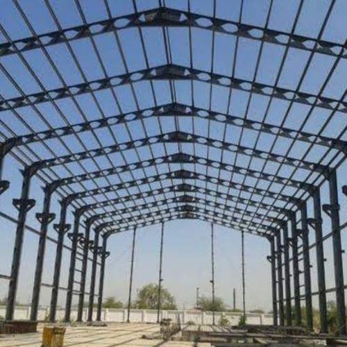 Rust Proof Mild Steel Roofing Structure