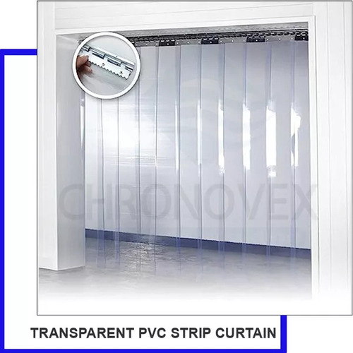 Transparent Pvc Strip Curtains - Color: White