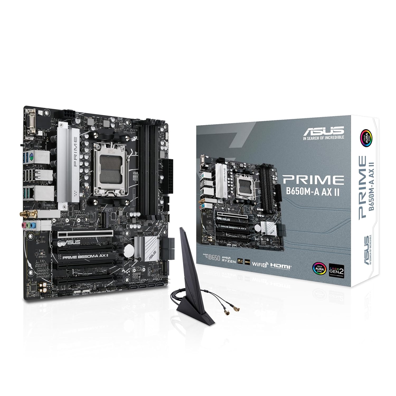 Asus Prime B650m-A Ax Micro-Atx Motherboard(Ddr5 6400+(Oc)