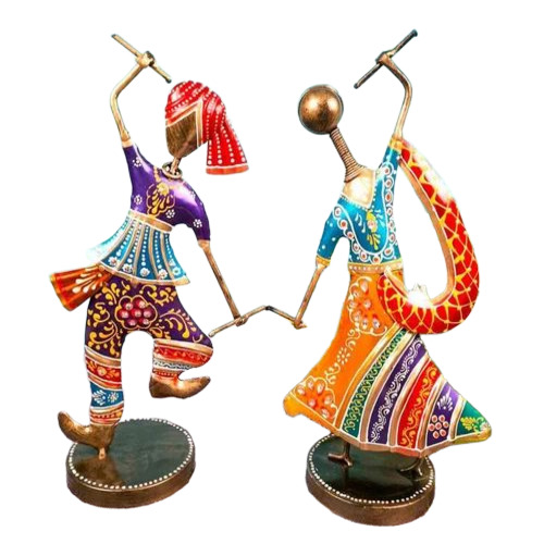 Dandiya Couple Showpiece