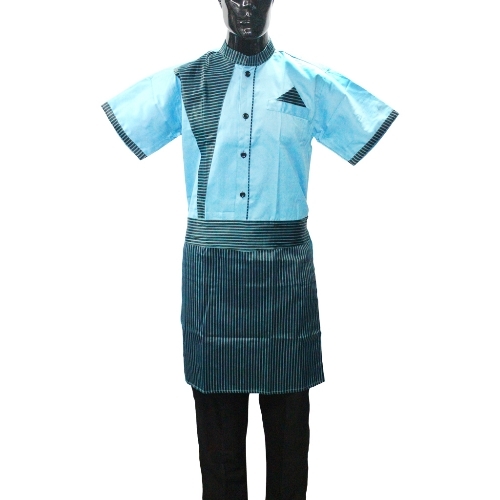 Waiter Uniform - Collar Type: Round Collar