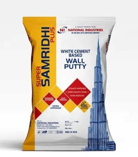 White Cement Based Wall Putty