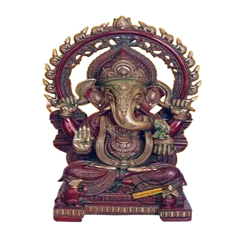 Brass Ganesha Statue