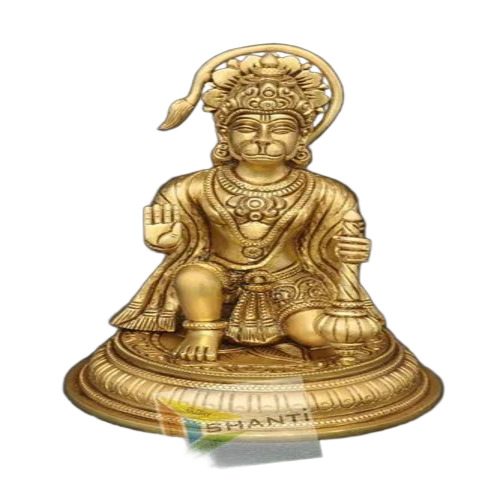 Brass Hanuman Statue