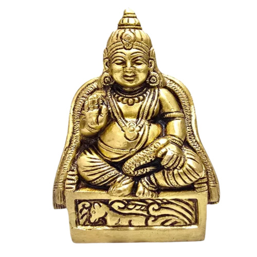 Brass Kuber God Statue