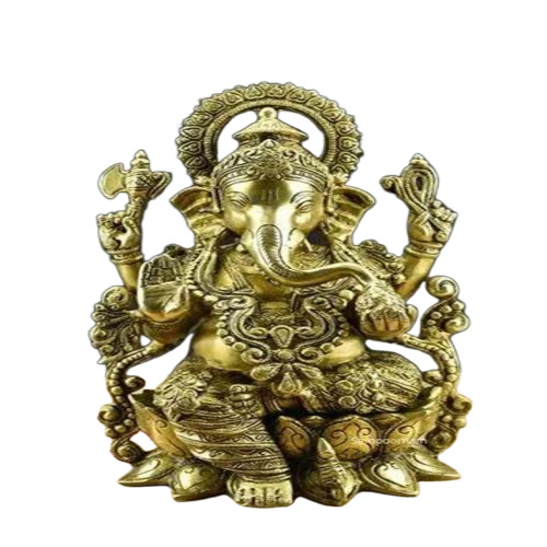 Brass Lord Ganesha Statue