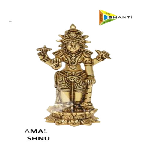 Brass Vishnu Statue