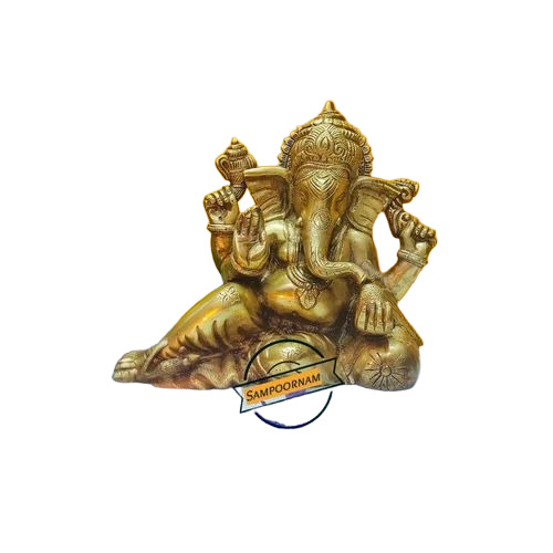 Decorative Brass Ganesha Statue