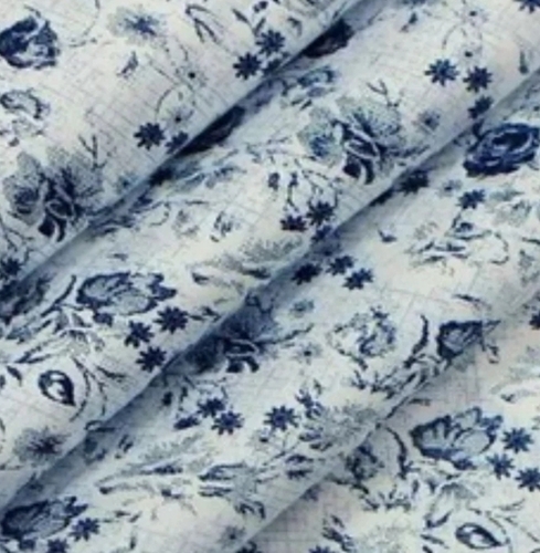 Floral Print Cotton Shirting Fabrics