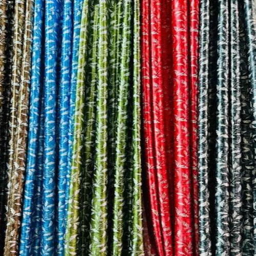 Knitting Print Door Curtains
