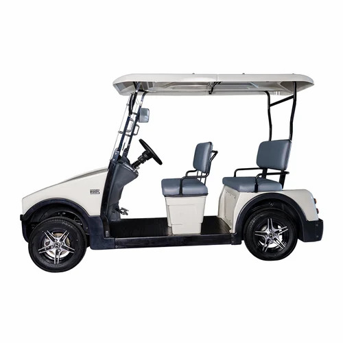 Purple Battery Operated E Rickshaw