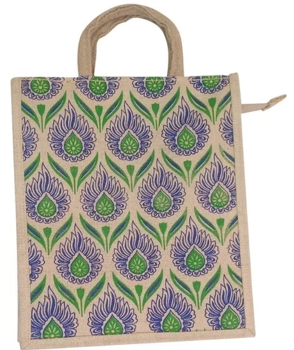 200 Gsm Shopping Printed Jute Bag