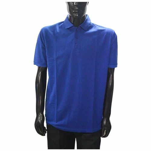 Blue Plain T Shirt