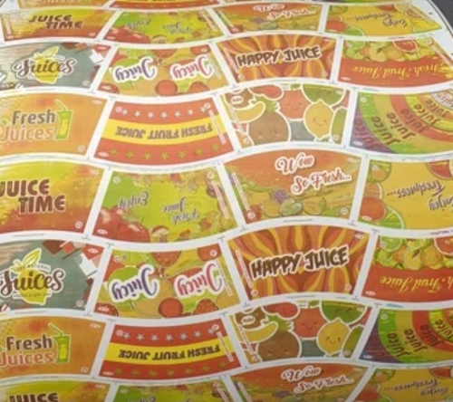 Printed Paper Cup Blank Raw Material