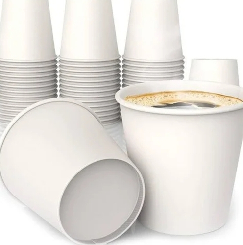 White Plain Paper Cup Blanks
