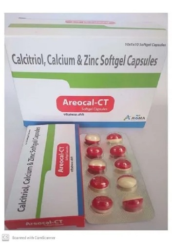 Calcitriol Calcium Zinc Softgel Capsules