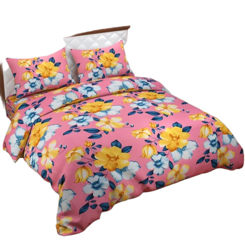 Cotton Floral Prined Bedsheet