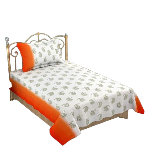 Cotton Single Prined Bedsheet