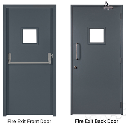 Fire Door - Glass Type: .