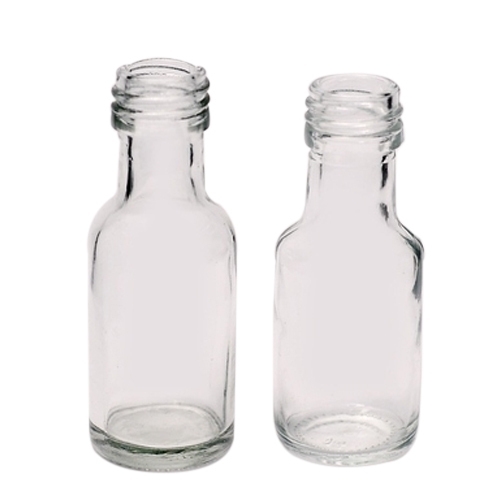 Food essence glass bottle