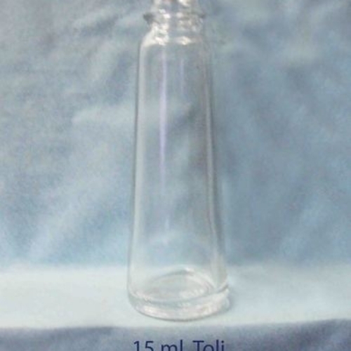 Food essence glass bottle transparent