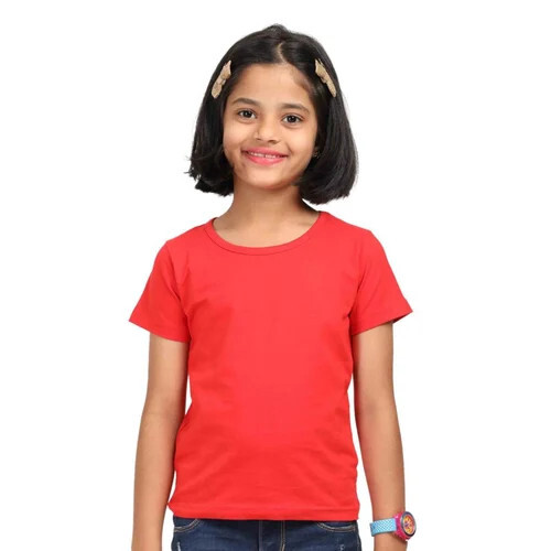Kids Girls Small Cotton T Shirt