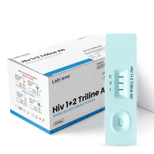 Labgene Hiv 1+2 Triline Rapid Test Kit - Accuracy: 100 %
