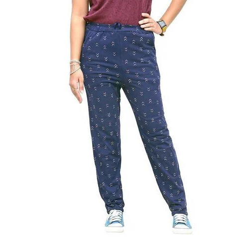 Ladies Blue Cotton Lower
