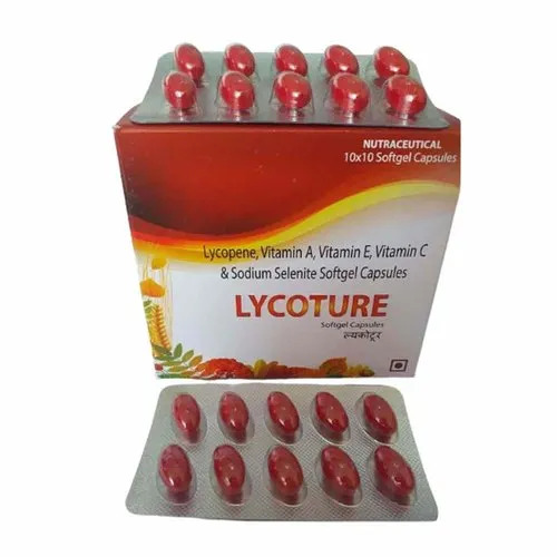 Lycopene Vitamin A Vitamin E Vitamin C Sodium Selenite Softgel Capsules