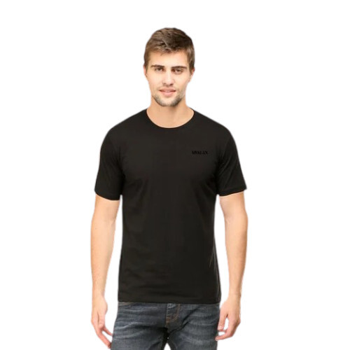 Men Small Cotton Round Neck T Shirt