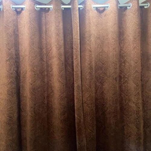 Plain Velvet Door Curtains