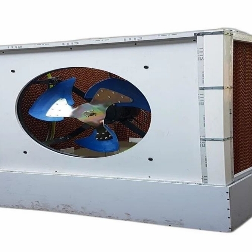 Industrial Air Cooler Ducting - Color: Grey