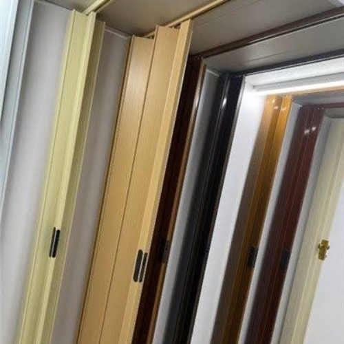 Multiple colours slide door 