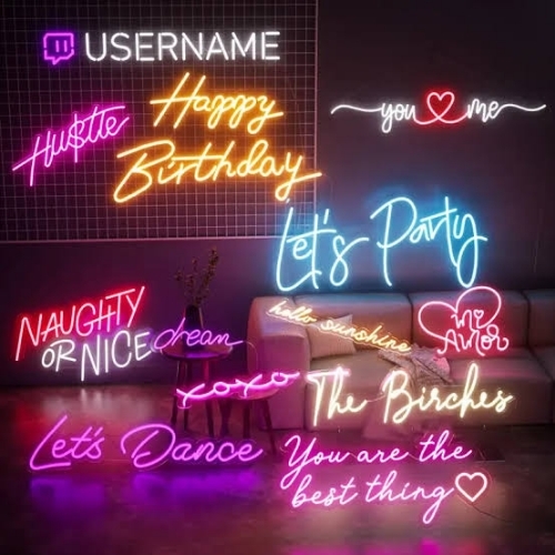 Neon Sign Board
