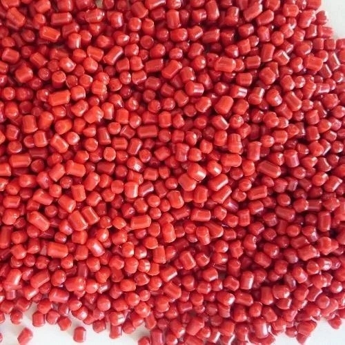 Red Plastic Granules