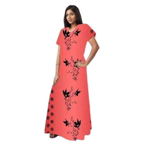 Extra Large Ladies Cotton Gown