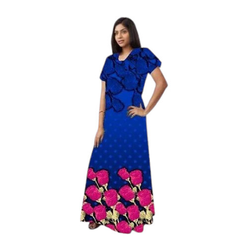 Fancy Ladies Cotton Gown