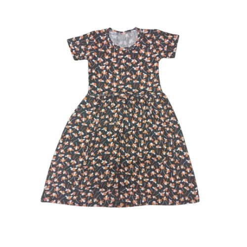 Girls Hosiery Printed Frock