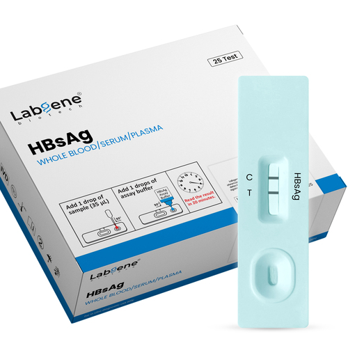 Labgene Hbsag Rapid Test Kit - Material: Plastic