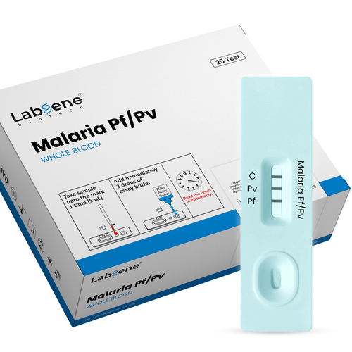 Labgene Malaria Pf/Pv Rapid Test Kit - Accuracy: 100 %