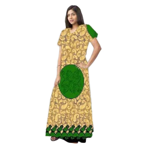 Ladies Long Cotton Nightgown